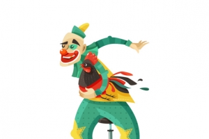愚人节搞怪小丑