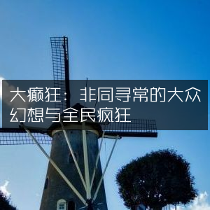 大癫狂，揭秘全民狂热与非凡幻想 | 个人能力提升必读书籍