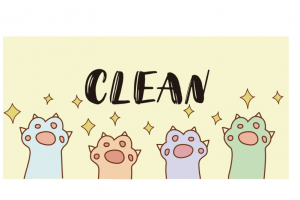 干净的猫爪爪