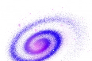 蓝紫色银河系紫色星云