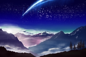 你的名字 美丽星空壁纸