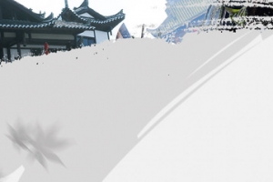 中国古镇背景