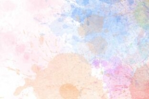 五彩斑斓的泼墨