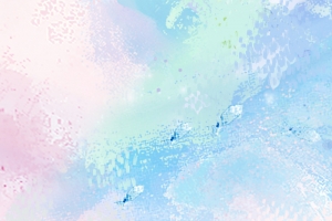 蓝绿色水彩设计背景