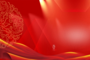 双11狂欢节灯光红色banner
