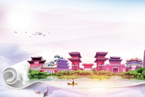 八朝古都开封旅游PSD素材