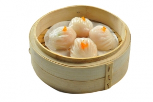 美味水晶虾饺装饰PNG