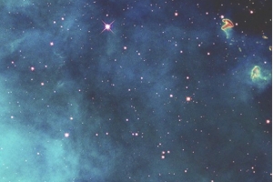 漫天繁星夜景