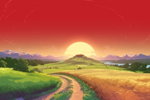 勇者斗恶龙建造者 4K高清壁纸3840x2400 免费下载 适配平板笔记本便携设备