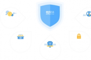 创意合成扁平风格logo标志