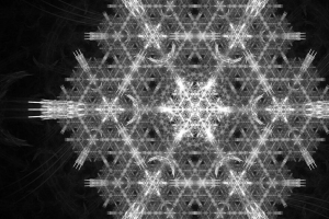 雪花 图案 分形 结构 缠结 4k壁纸 3840x2160