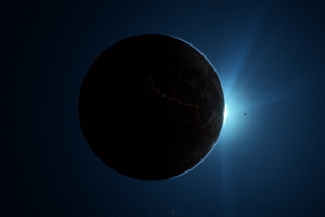 美丽的太空星球4k高清壁纸