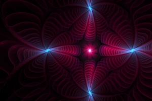 3840x2160 分形 辉光 花瓣 抽象 数字壁纸 背景