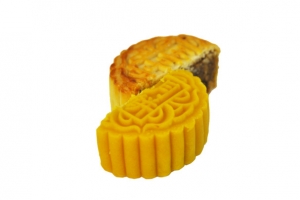 一分两半的月饼