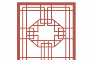 雕刻木雕镂空花纹