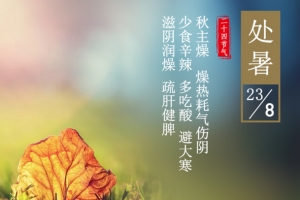 24节气处暑养生