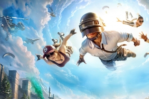 《绝地求生 Pubg》天空 飞起来 3440x1440带鱼屏游戏壁纸