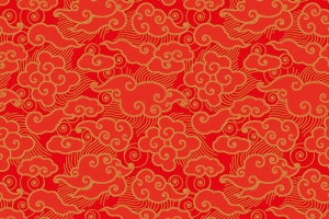 中国祥云背景图