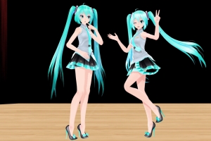 初音未来姐妹4k壁纸