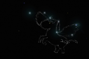 原创2026马年新年 可爱小马 点线图案 创意简约 黑色背景素材 8K壁纸