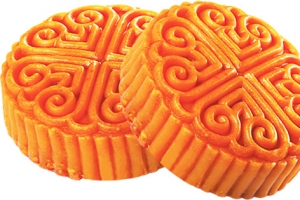 美味月饼白底素材图