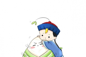 僵尸小鱼吃粽子