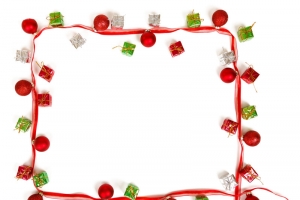 圣诞礼品边框