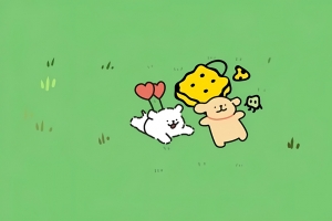 线条小狗4K高清电脑壁纸3840x2160