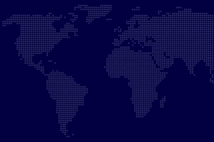 蓝色科技世界地图背景