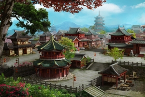 动漫仙侠魔幻建筑