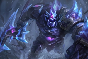 lol英雄联盟亡灵战神 黯晶巨兽 塞恩8k壁纸7680x4320