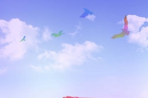 紫色梦幻运动海报背景素材