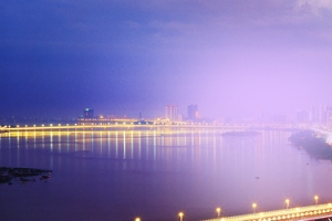 城市夜景背景