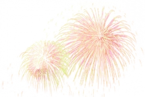 活动效果烟花海报节日