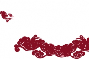 中国风艺术花纹装饰花朵