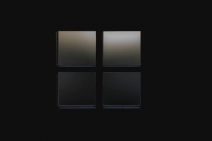 窗口 光 暗 深色 4k壁纸 3840x2160