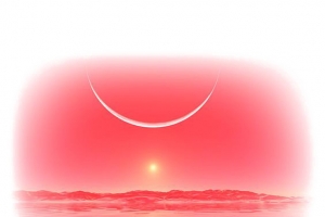 夕阳免扣元素