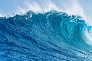 巨大海浪3440x1440壁纸