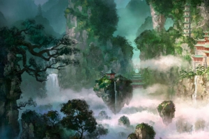 古风仙侠梦幻场景banner