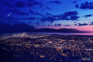 灯之城风景4k高清壁纸