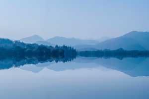 西湖山水风景3440x1440壁纸