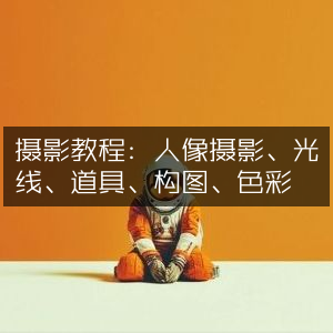 人像摄影宝典，掌握光线、道具、构图与色彩技巧
