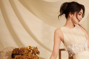 优雅美女杨幂 3440x1440带鱼屏壁纸