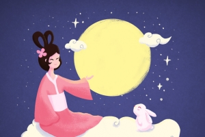 嫦娥中秋月亮玉兔