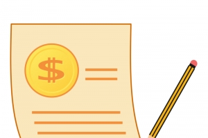 矢量金融流水记账账单高清PNG透明免扣设计素材免费下载