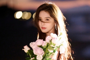 章若楠 鲜花美女 3440x1440带鱼屏壁纸