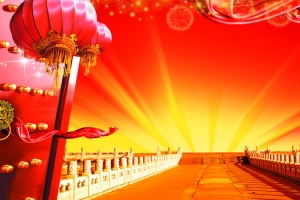 淘宝中国风红色背景