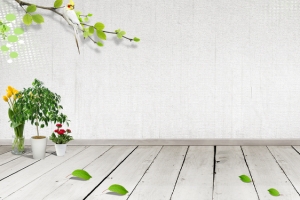 建材地板行业淡灰色主题淘宝banner