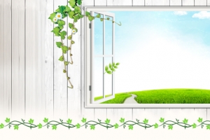 风景 窗口  草原 背景banner