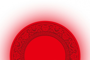 红色圆盘
